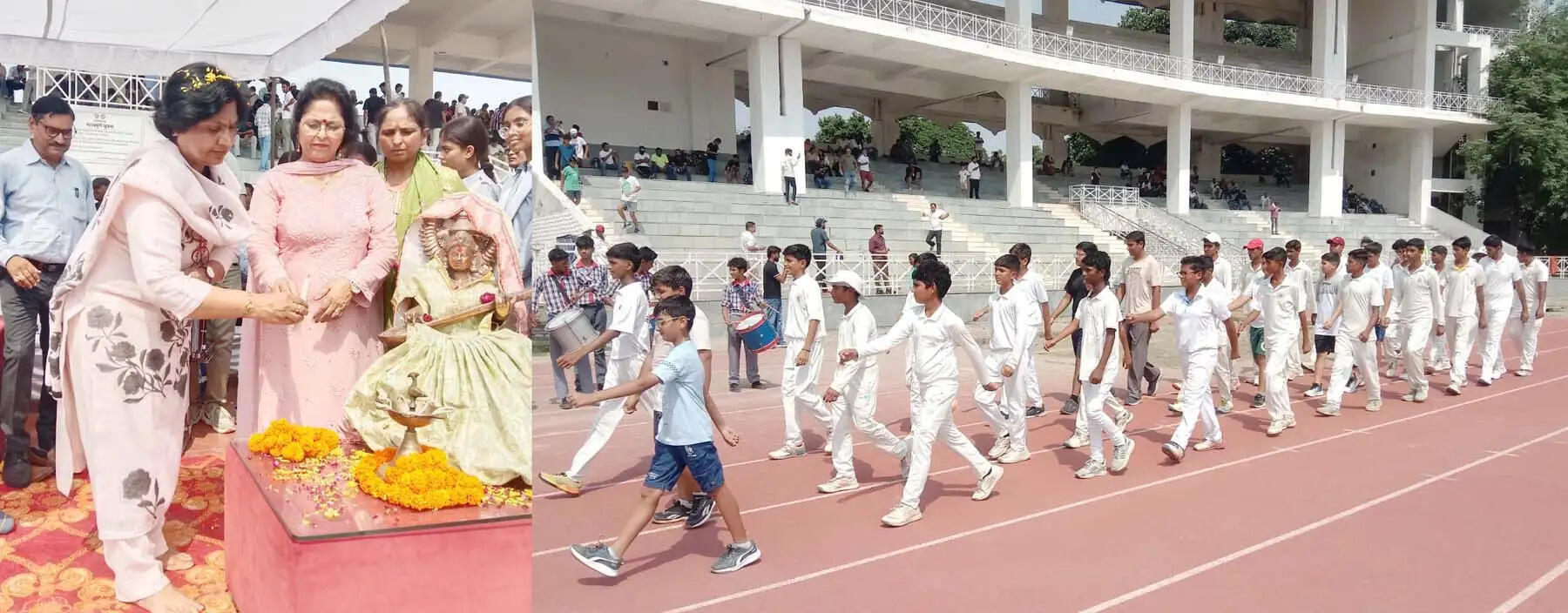 गुरुग्राम में शुरू हुई 59वीं राज्य स्तरीय खेलकूद प्रतियोगिता