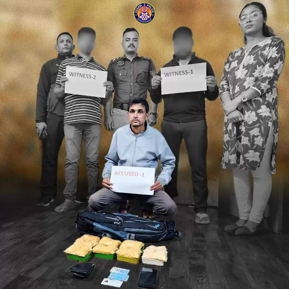 भारी मात्रा में हेरोइन के साथ तस्कर गिरफ्तार