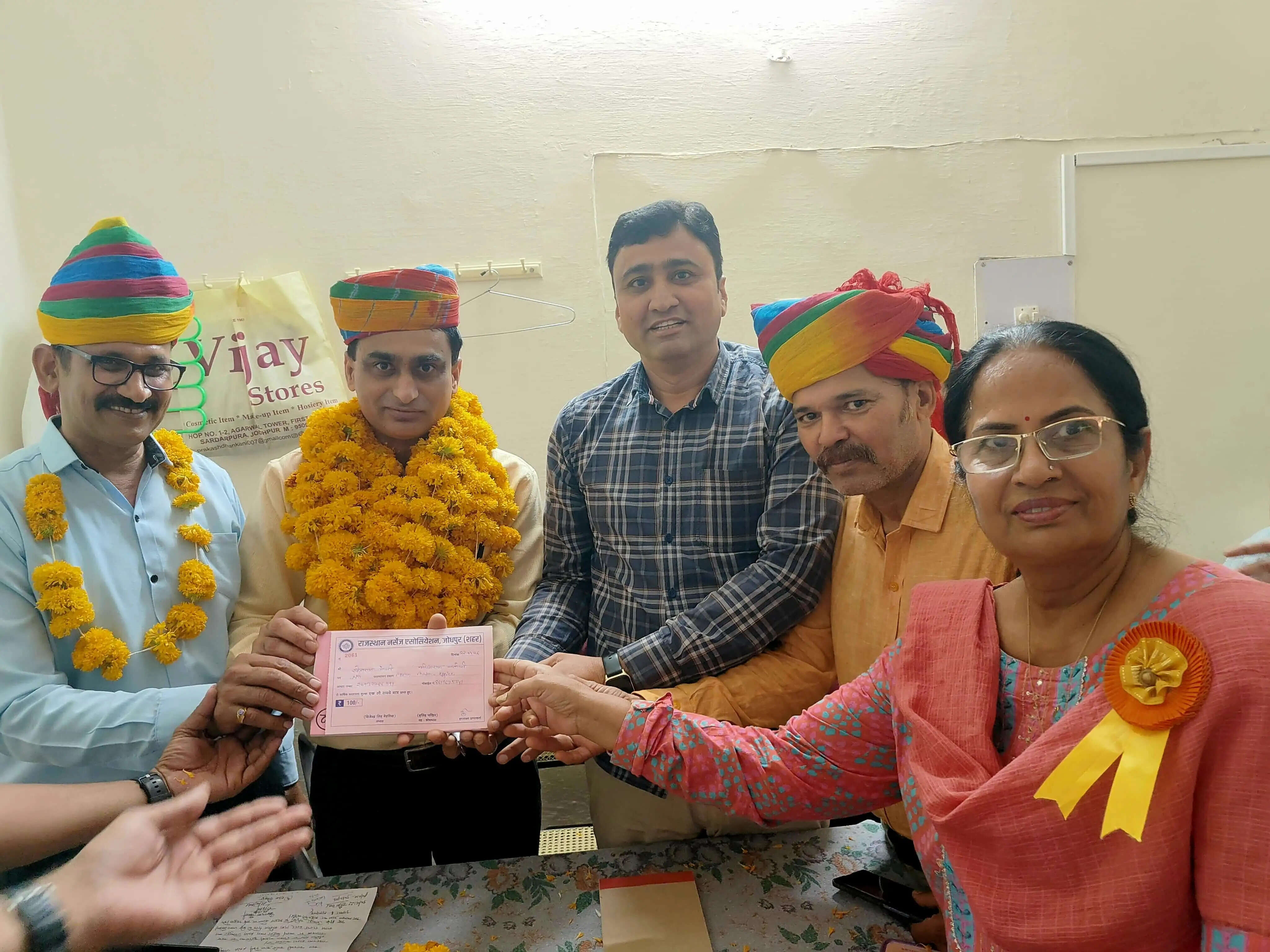 नर्सेज संगठन का राजस्थान एसोसिएशन में विलय