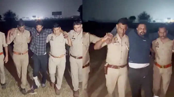 राजेश उर्फ राजन के अपहरण और हत्या के मामले में पुलिस मुठभेड़, दो बदमाश घायल