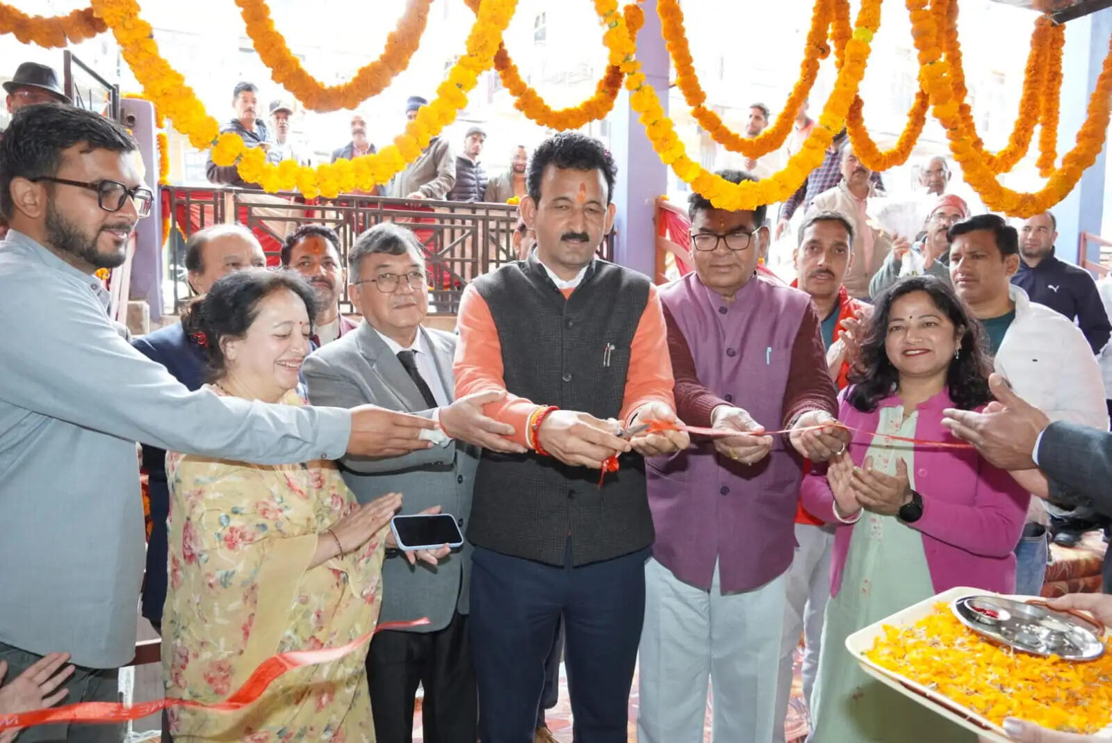 कूर्मांचल नगर सहकारी बैंक की 50वीं शाखा का लोहाघाट में हुआ शुभारंभ