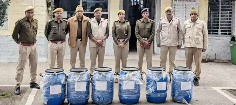मध्यप्रदेश में ड्रग निर्माण नेटवर्क का किया राजस्थान पुलिस ने किया भंडाफोड