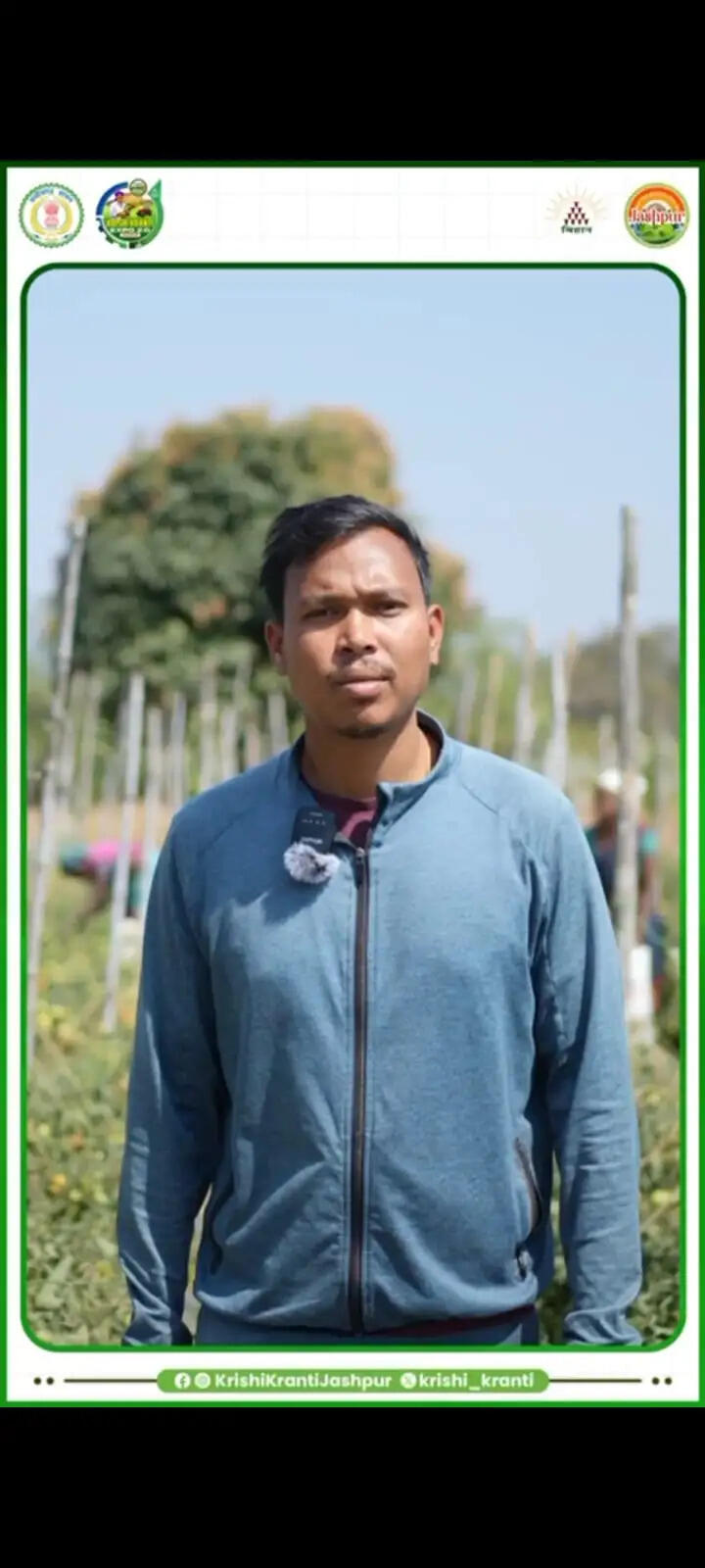 जशपुर : किसान मुकेश ने 25 एकड़ में रचा बहुफसली खेती का सफल मॉडल