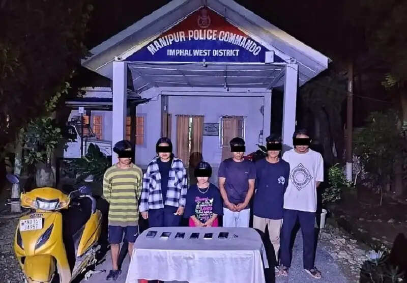 मणिपुर में नाबालिग समेत प्री-पाक (प्रो) के सात कैडर गिरफ्तार