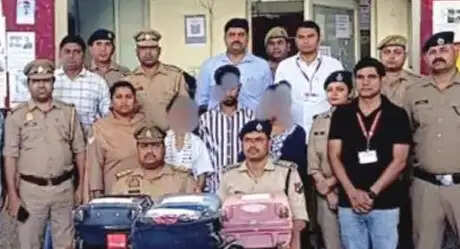 अंतरराज्यीय गांजा तस्कर गिरोह की दो महिलाओं सहित तीन सदस्य गिरफ्तार