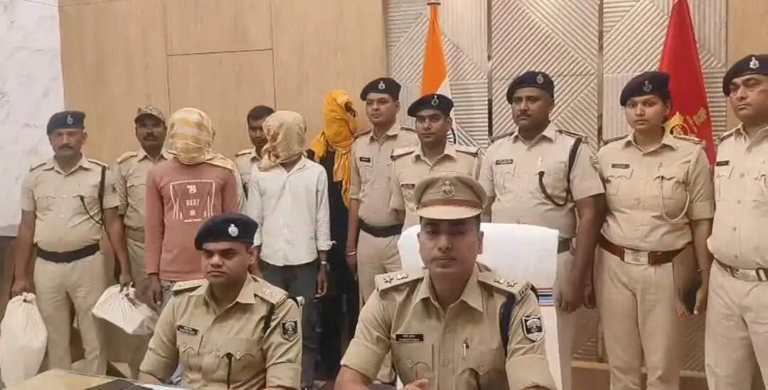 भागलपुर में ब्राउन शुगर के साथ 5 आरोपित गिरफ्तार