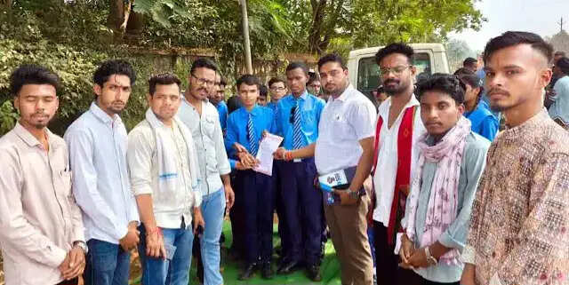 एबीवहीपी ने दृष्टि बाधित विद्यालय की समस्याओं के समाधान हेतु कलेक्टर को सौंपा ज्ञापन