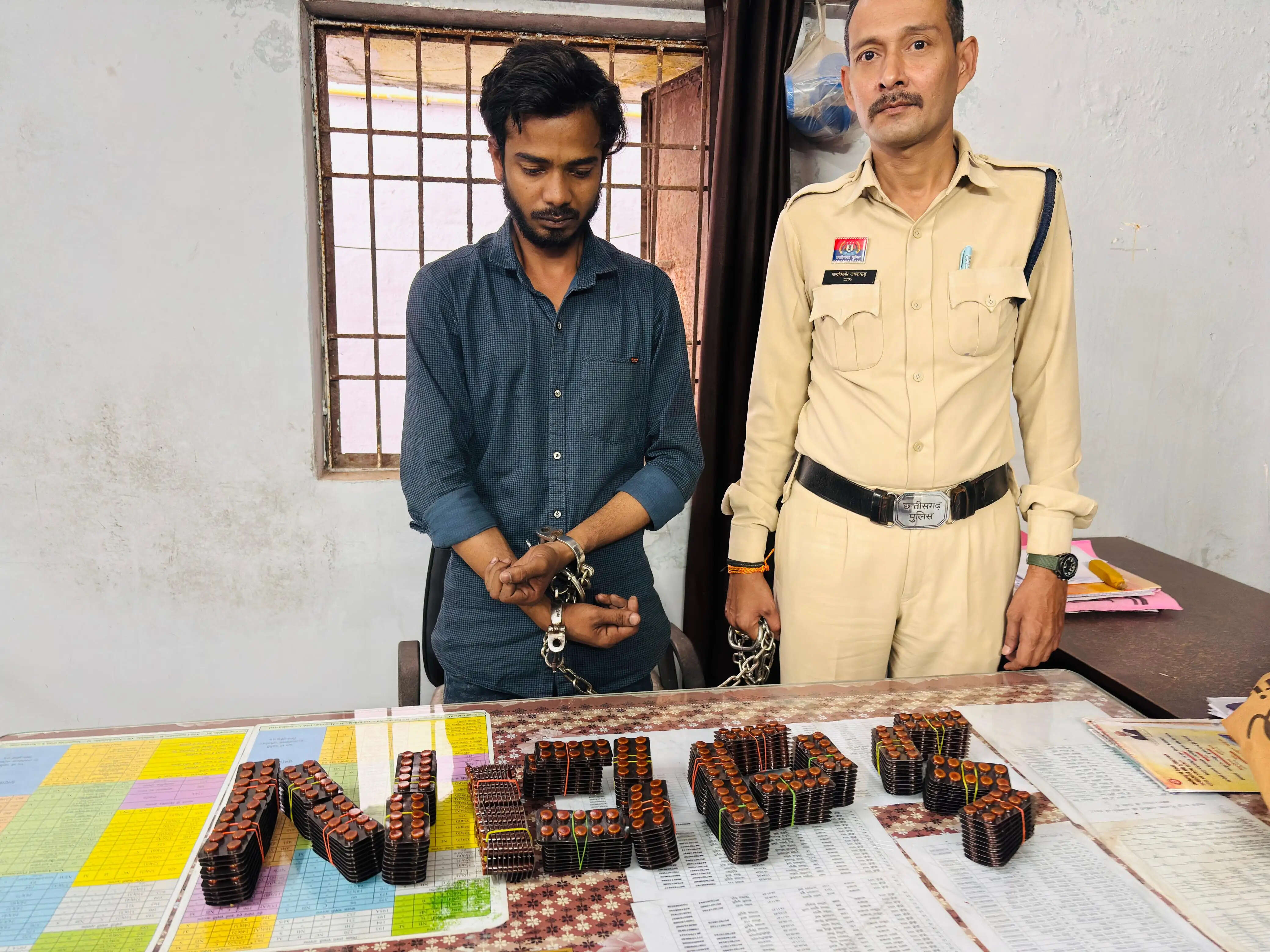 ओडिशा से नशीली गोलियां लाकर रायपुर में खपाने की तैयारी, 8.40 लाख की टेबलेट के साथ आरोपित गिरफ्तार