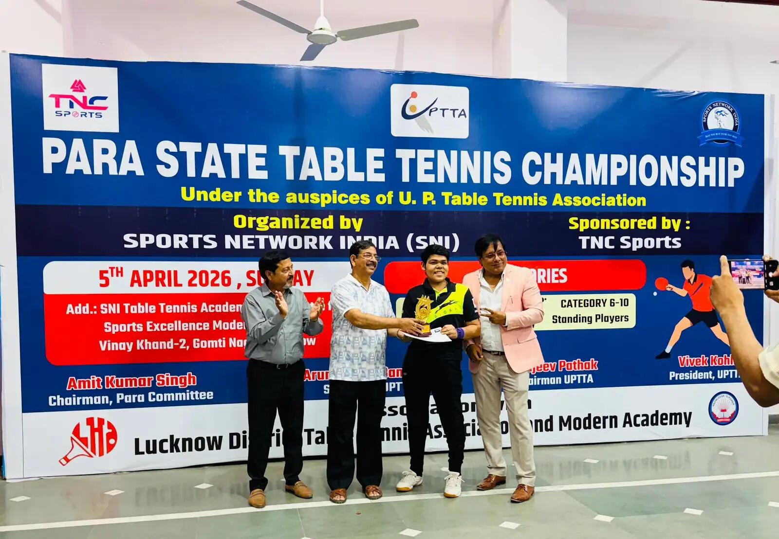 मुरादाबाद के कुणाल अरोड़ा ने स्टेट चैंपियनशिप में गोल्ड मेडल जीता