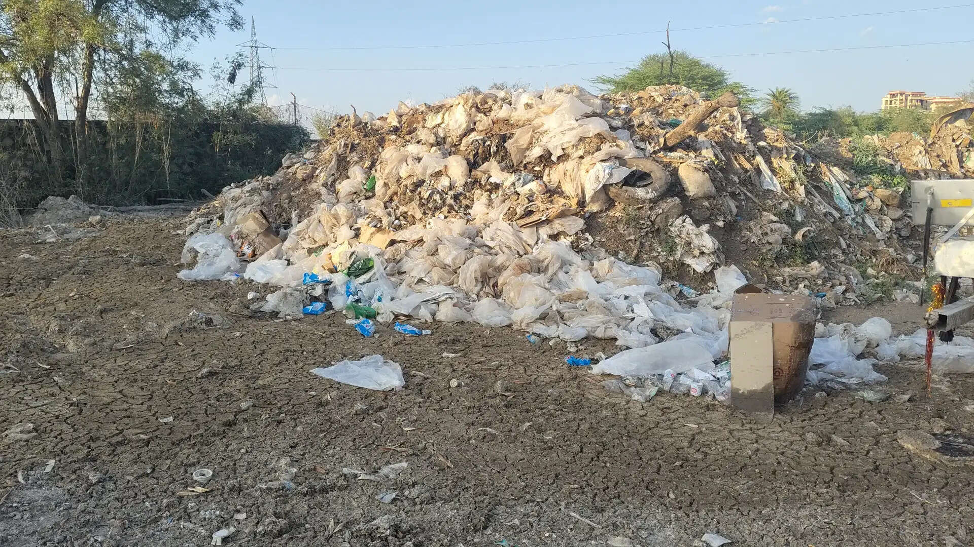 चित्तौड़ डेयरी की खुली स्वच्छता की पोल, गंदगी, बदबू व लापरवाही का आलम