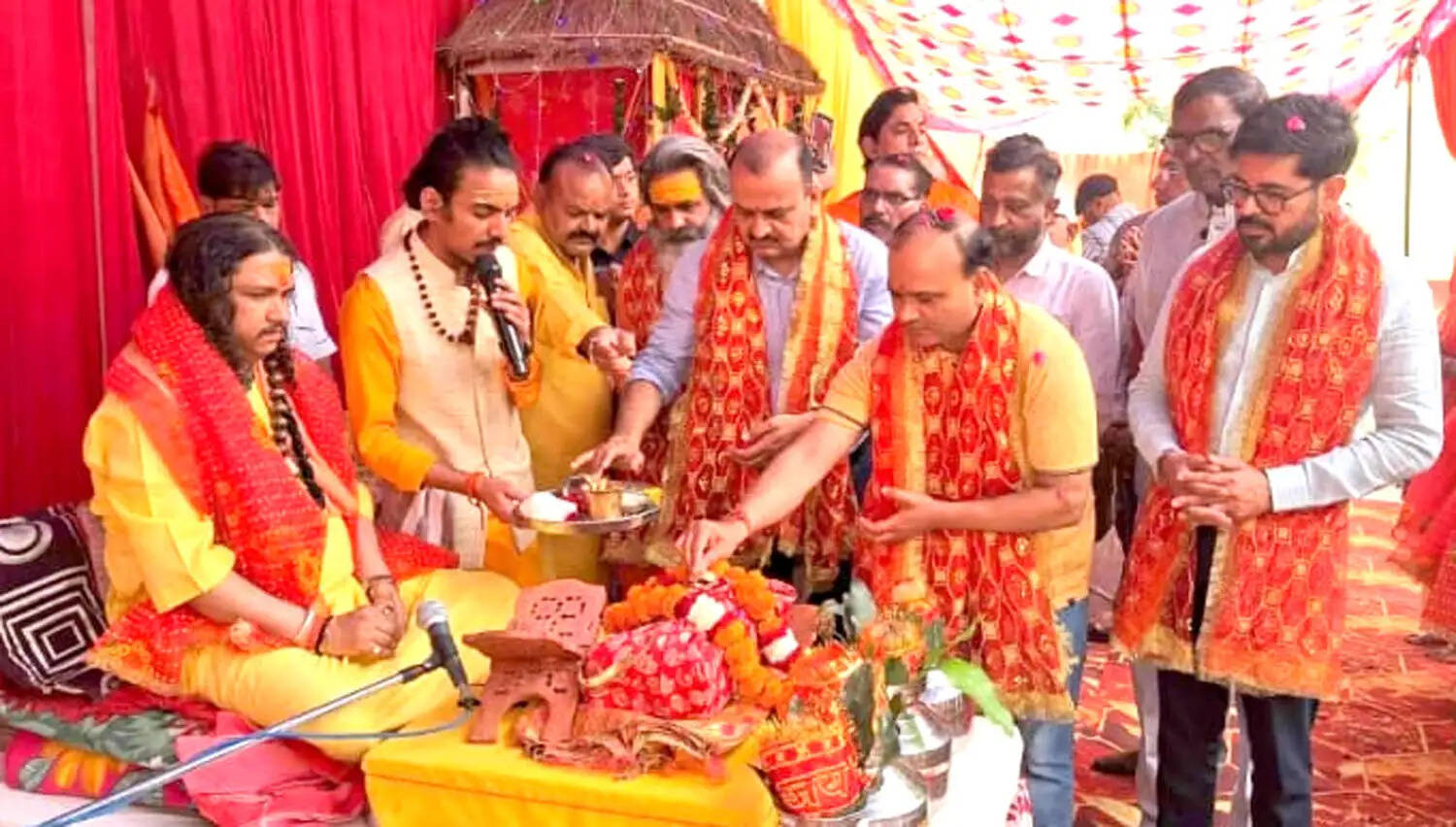 जिला कारागार में चैत्र नवरात्र पर श्रीमद्भागवत कथा का शुभारंभ