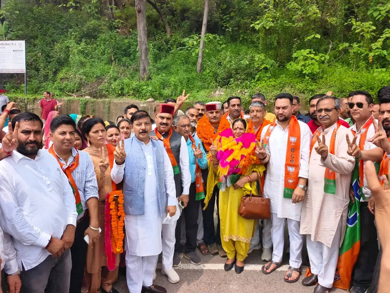 सुक्खू के गढ़ में भाजपा का परचम, हमीरपर जिला परिषद अध्यक्ष व उपाध्यक्ष पर भाजपा की जीत