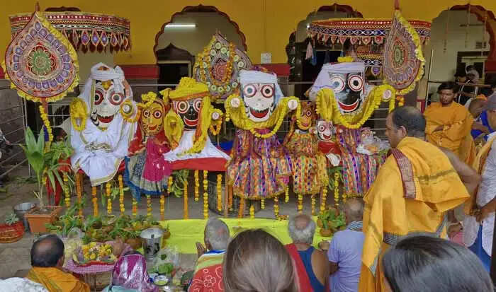 देवस्नान चंदन जात्रा पूजा विधान के साथ बस्तर गोंचा महापर्व का हुआ शुभारंभ