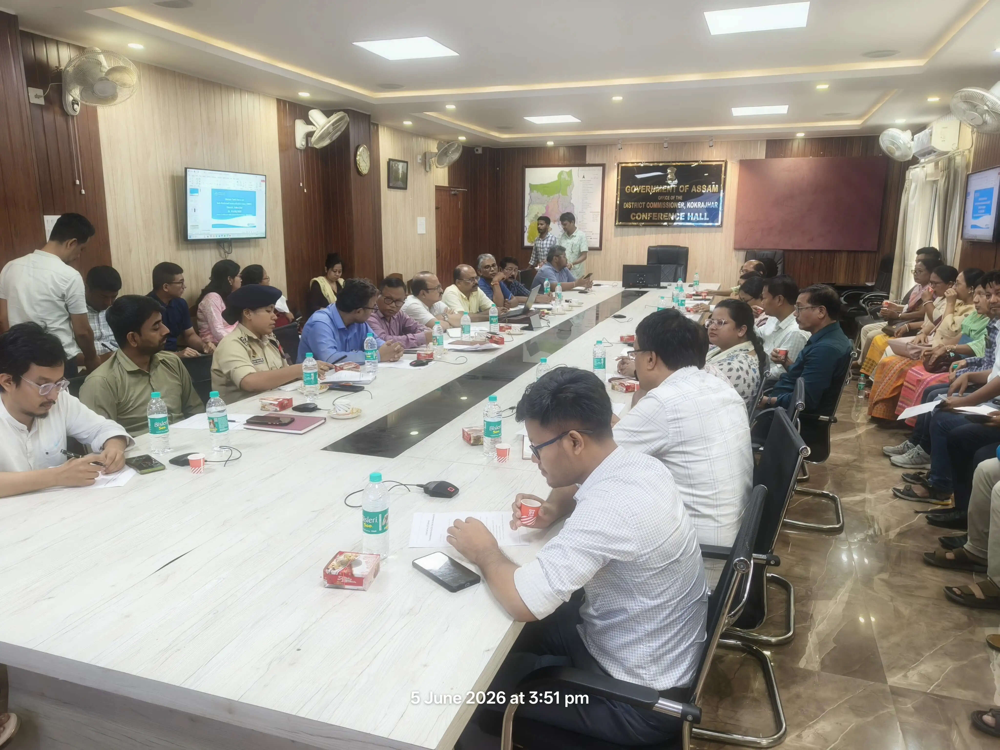 राष्ट्रीय टीकाकरण दिवस की तैयारियों की समीक्षा, कोकराझाड़ में 1.21 लाख बच्चों को पोलियो खुराक देने का लक्ष्य