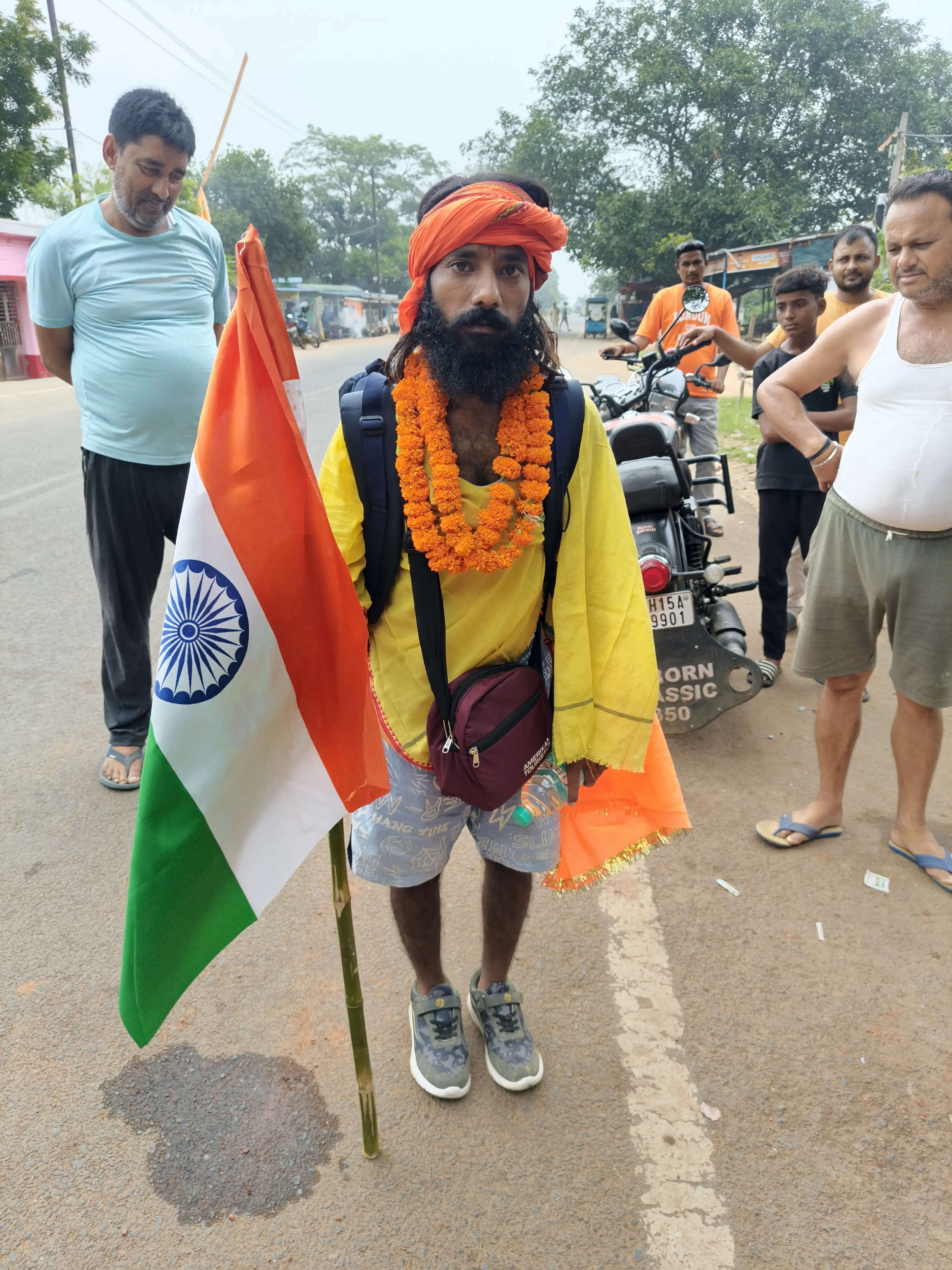 बाबा बैद्यनाथ धाम से वृंदावन तक डब्लू 1065 किमी की 30 दिनों में पूरी करेंगे यात्रा