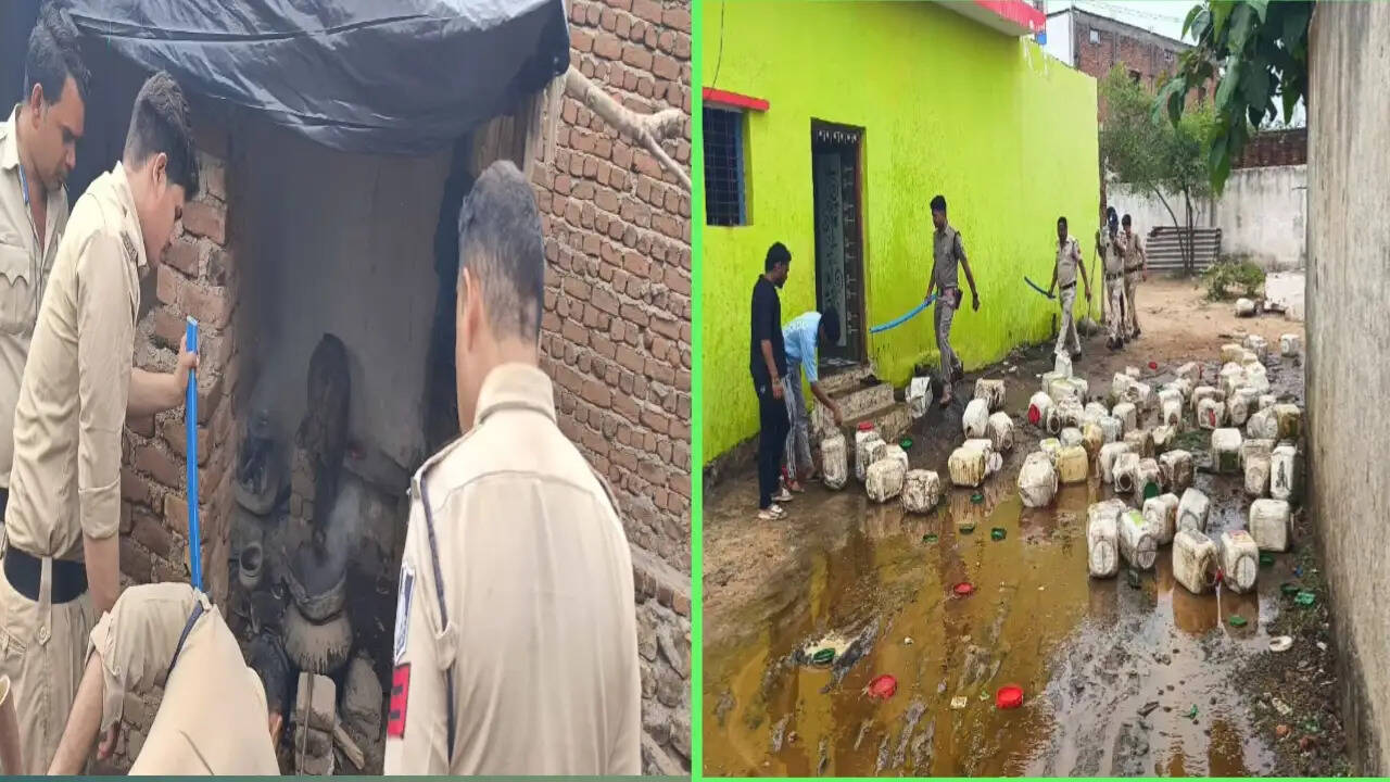 सागर: शाहगढ़ में 3000 लीटर अवैध लहान की नष्ट, शराब माफियाओं में हड़कंप