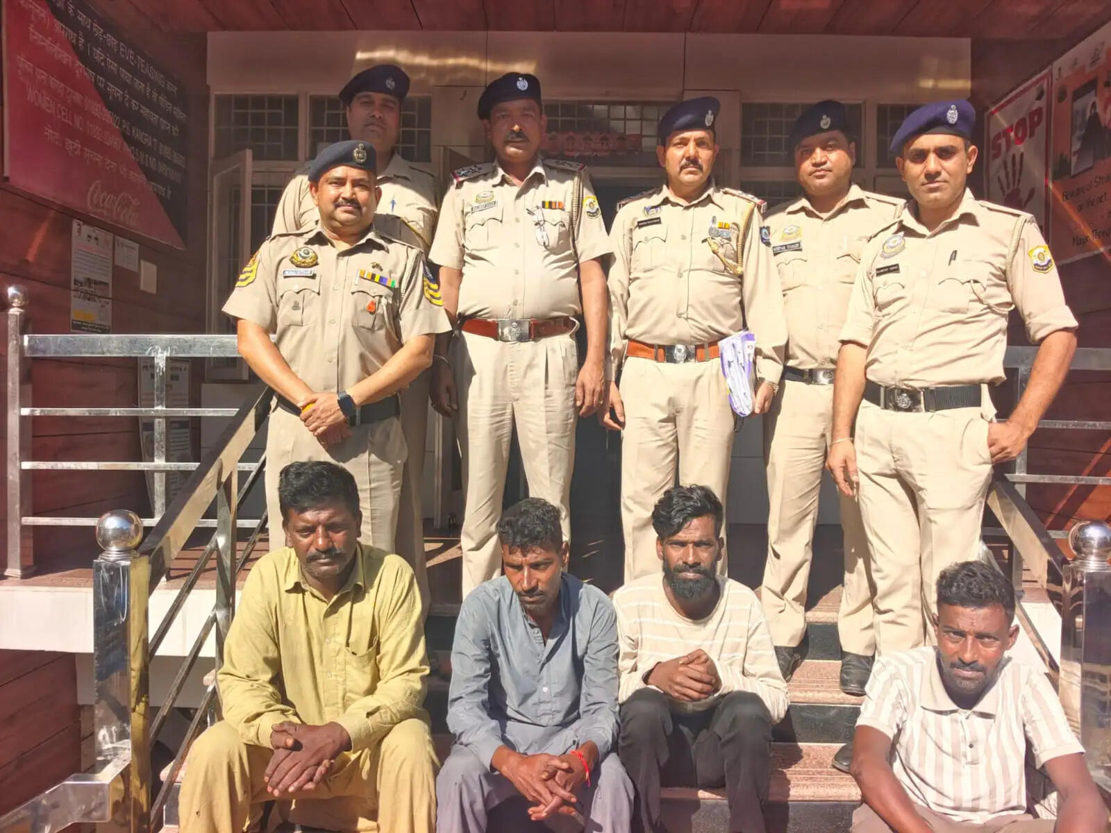 कांगड़ा पुलिस ने फरार चल रहे 5 उद्घोषित अपराधी किए गिरफ्तार