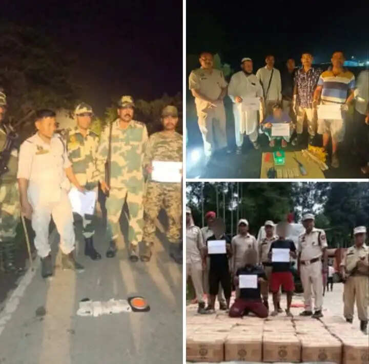 श्रीभूमि में 6.4 करोड़ रुपये की मादक पदार्थों की खेप जब्त, दो तस्कर गिरफ्तार