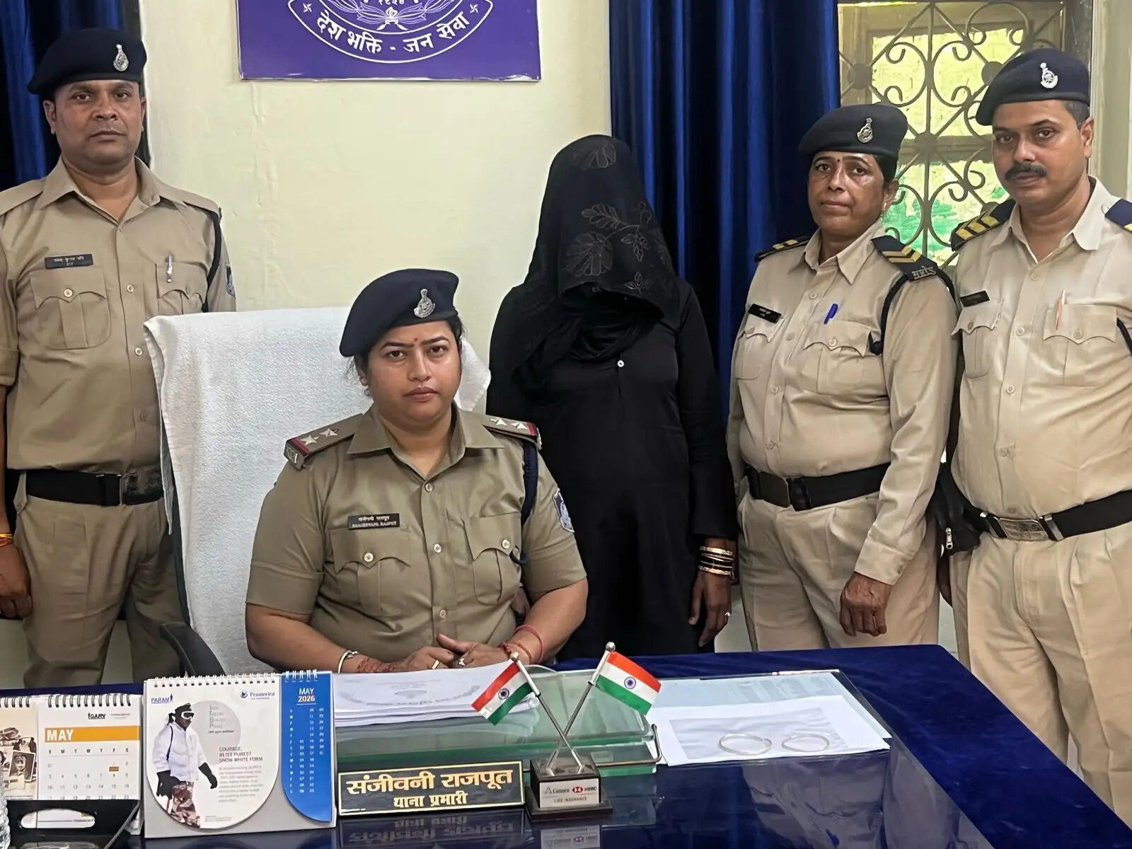 जबलपुरः जीआरपी ने पकड़ी शातिर महिला चोर, माल बरामद