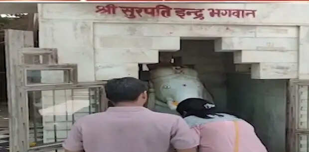 पुष्कर में इंद्र देव के पट खुले, अच्छी बारिश के लिए विशेष पूजा-अर्चना