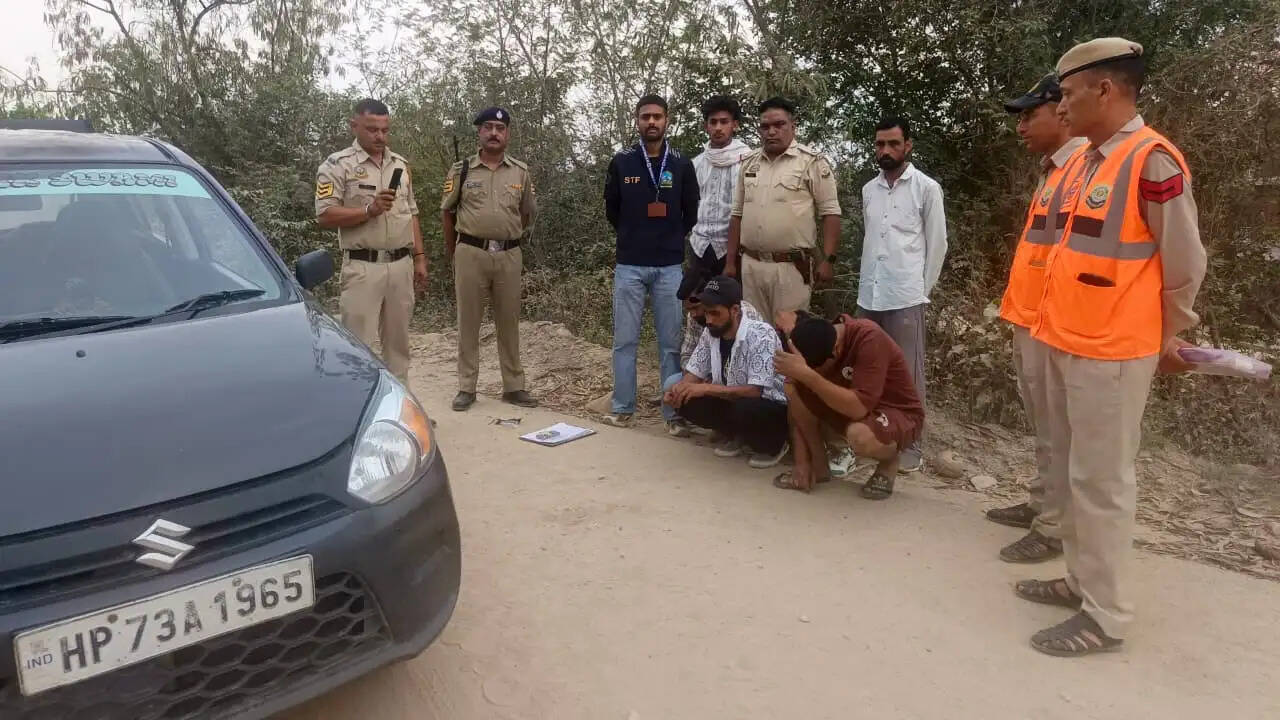 नूरपुर में कार सवार चार युवकों से 4.24 ग्राम चिट्टा बरामद, गिरफ्तार
