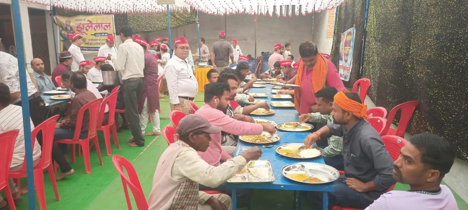 अनूपपुर: सिंधु समाज ने धूमधाम से मनाया भगवान झूलेलाल के जन्मोत्सव, निकाली गई शोभायात्रा