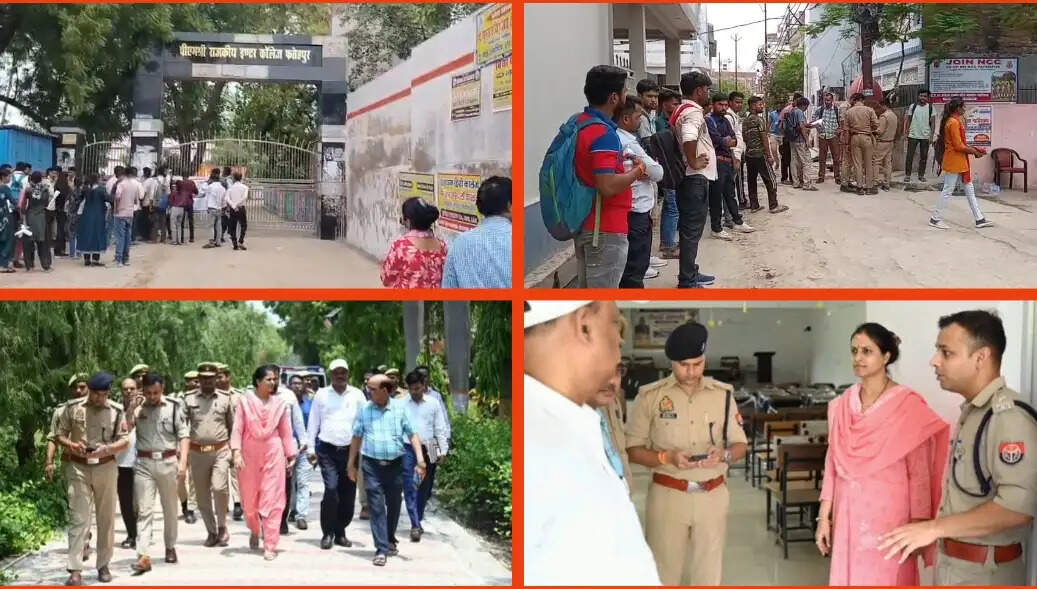 फतेहपुर: आठ केंद्रों में 2880 अभ्यर्थियों ने दी पुलिस परीक्षा