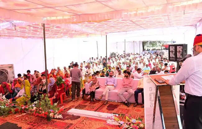 नारनौल में आयोजित ‘खेत दिवस’ में उमड़े किसान