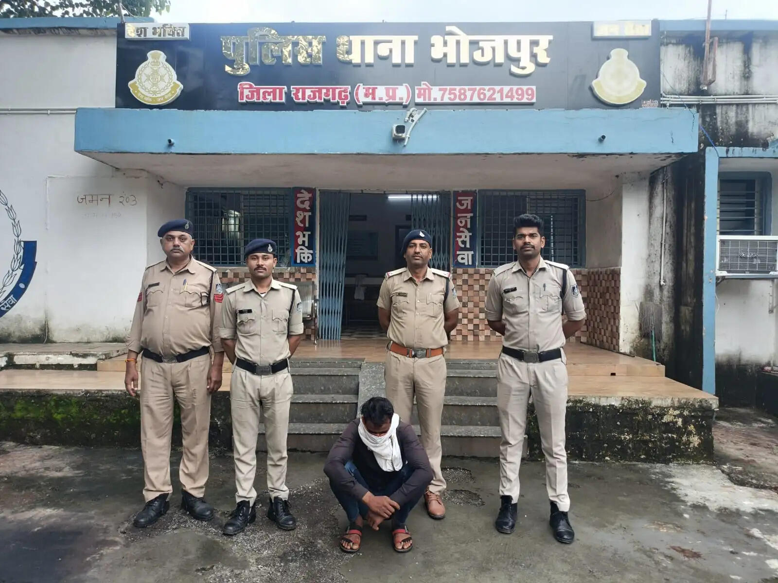 राजगढ़ः मादक पदार्थ स्मैक के साथ दो आरोपित गिरफ्तार, 1.90लाख का मषरुका जब्त