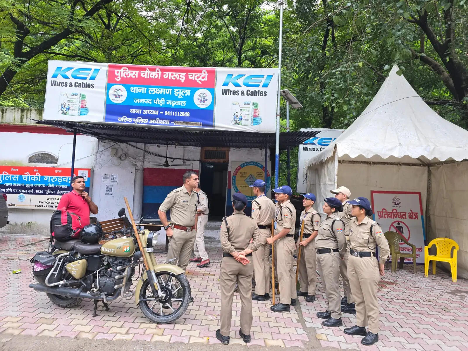 कांवड़ यात्रा से पहले हर मोर्चे पर मुस्तैद पौड़ी पुलिस, ड्यूटी प्वाइंटों पर संभाला जिम्मा