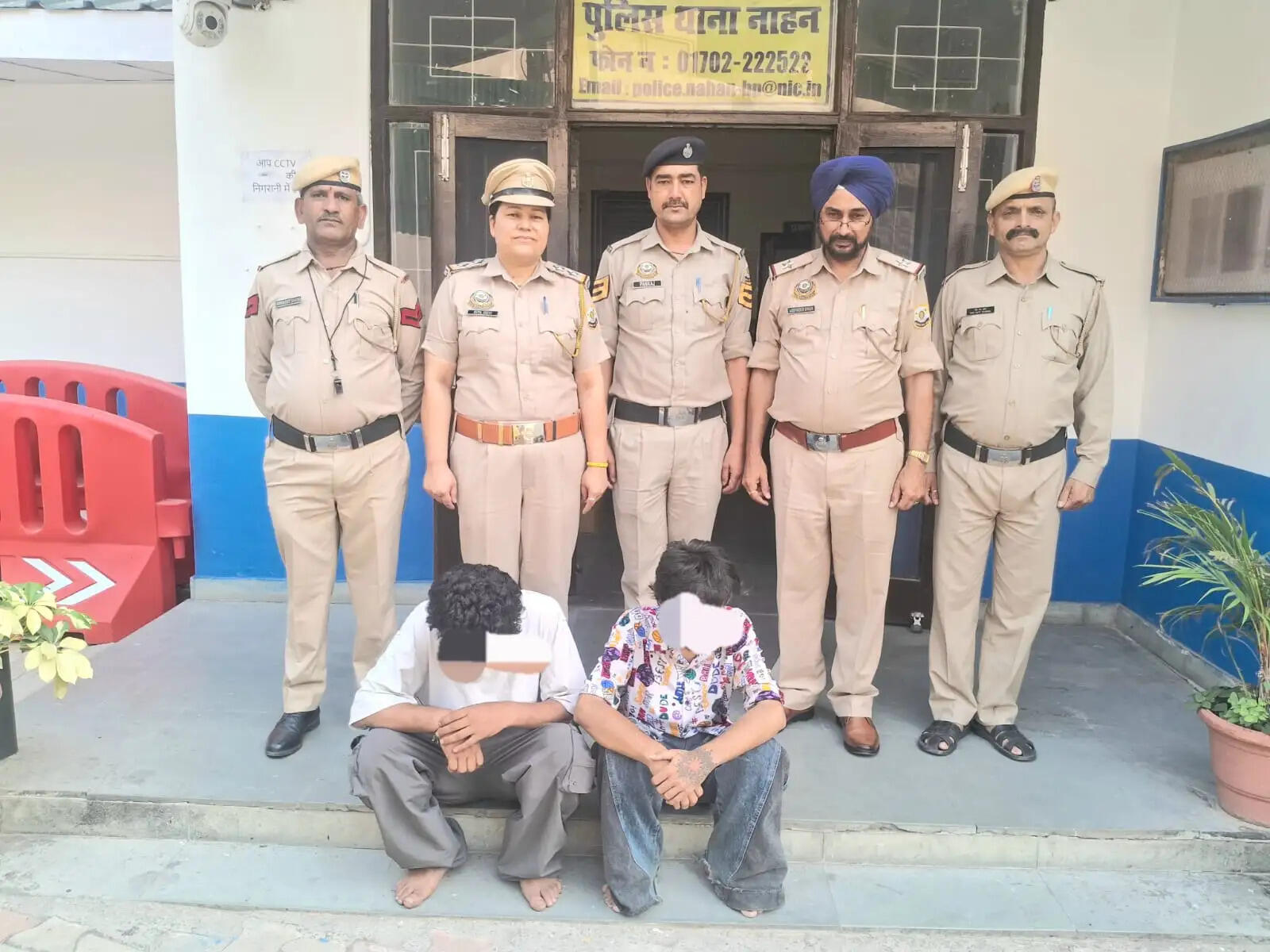 चंडीगढ़ से आ रही कार से 7.21 ग्राम चिट्टा बरामद, दो तस्कर गिरफ्तार