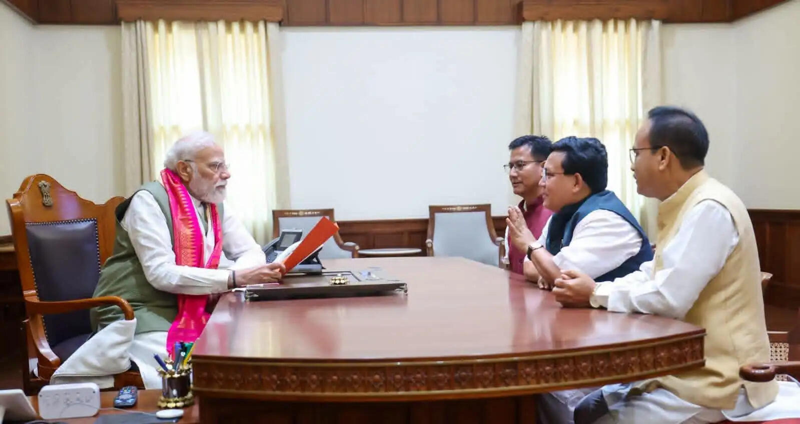 यूपीपीएल प्रतिनिधिमंडल ने प्रधानमंत्री से बीटीआर समझौता क्रियान्वयन की उठाई मांग