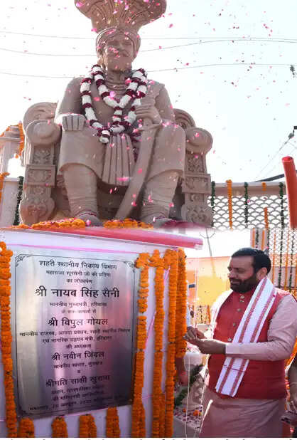 महान योद्धा, कुशल प्रशासक और न्यायप्रिय शासक रहे महाराजा शूरसैनी : नायब सैनी