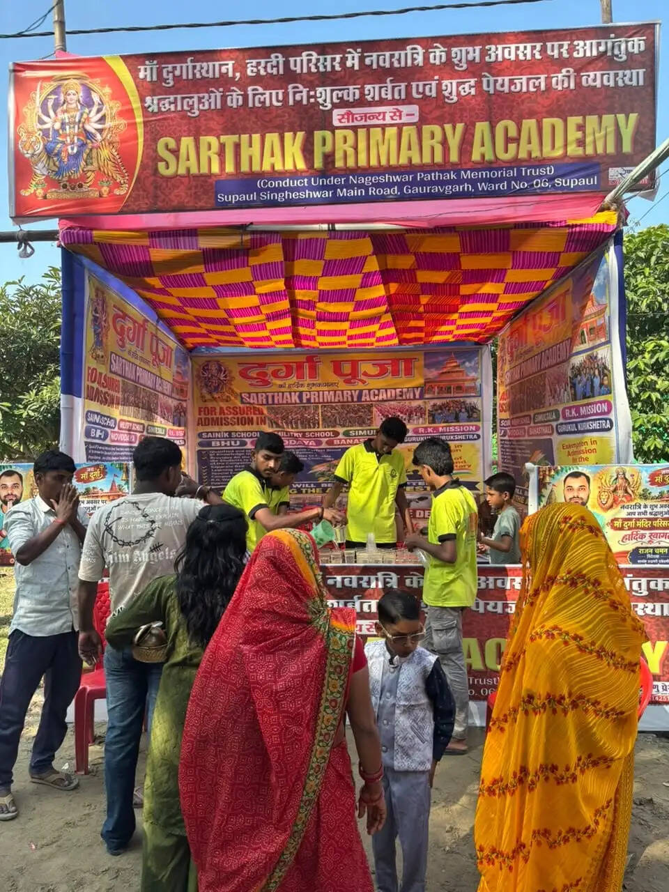 मां का आशीर्वाद ही जीवन की सबसे बड़ी शक्ति : राजन चमन, मां दुर्गा के दरबार में तीसरे वर्ष भी सेवा का संकल्प