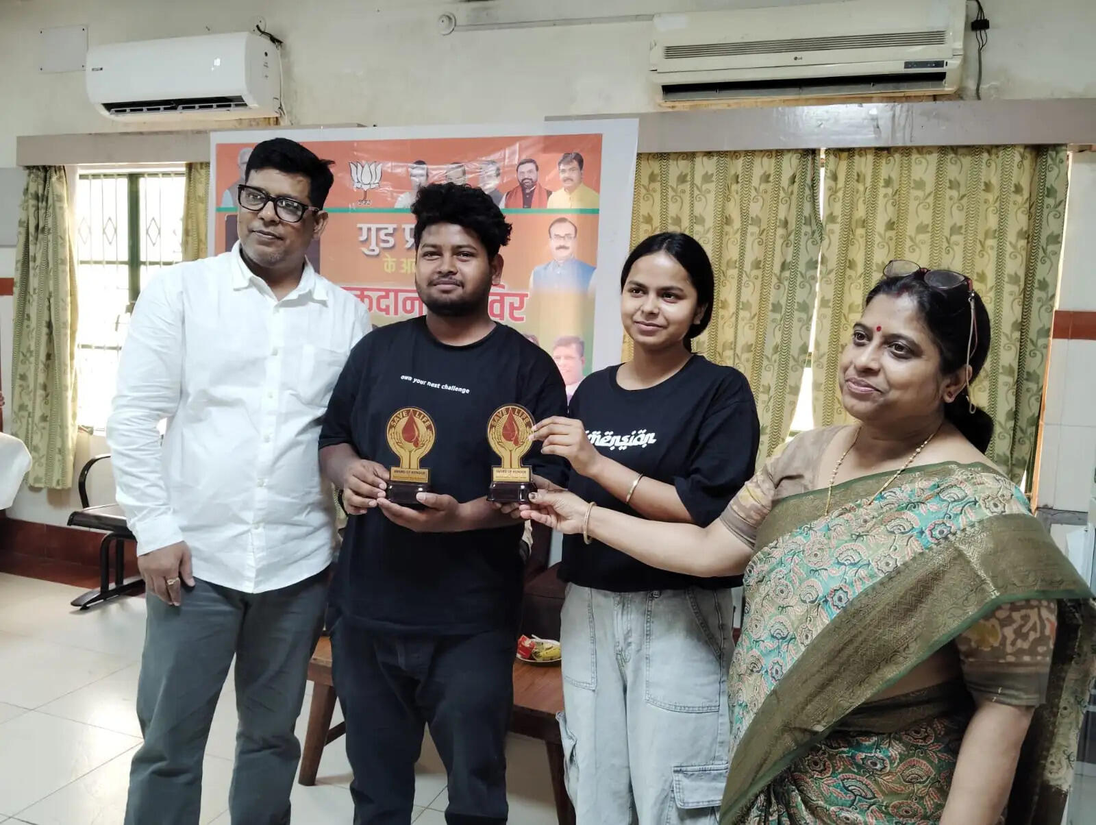 रक्तदान जैसे महादान के माध्यम से जरूरतमंदों की सहायता करना सच्ची मानव सेवा:राजन क्लेमेंट साह