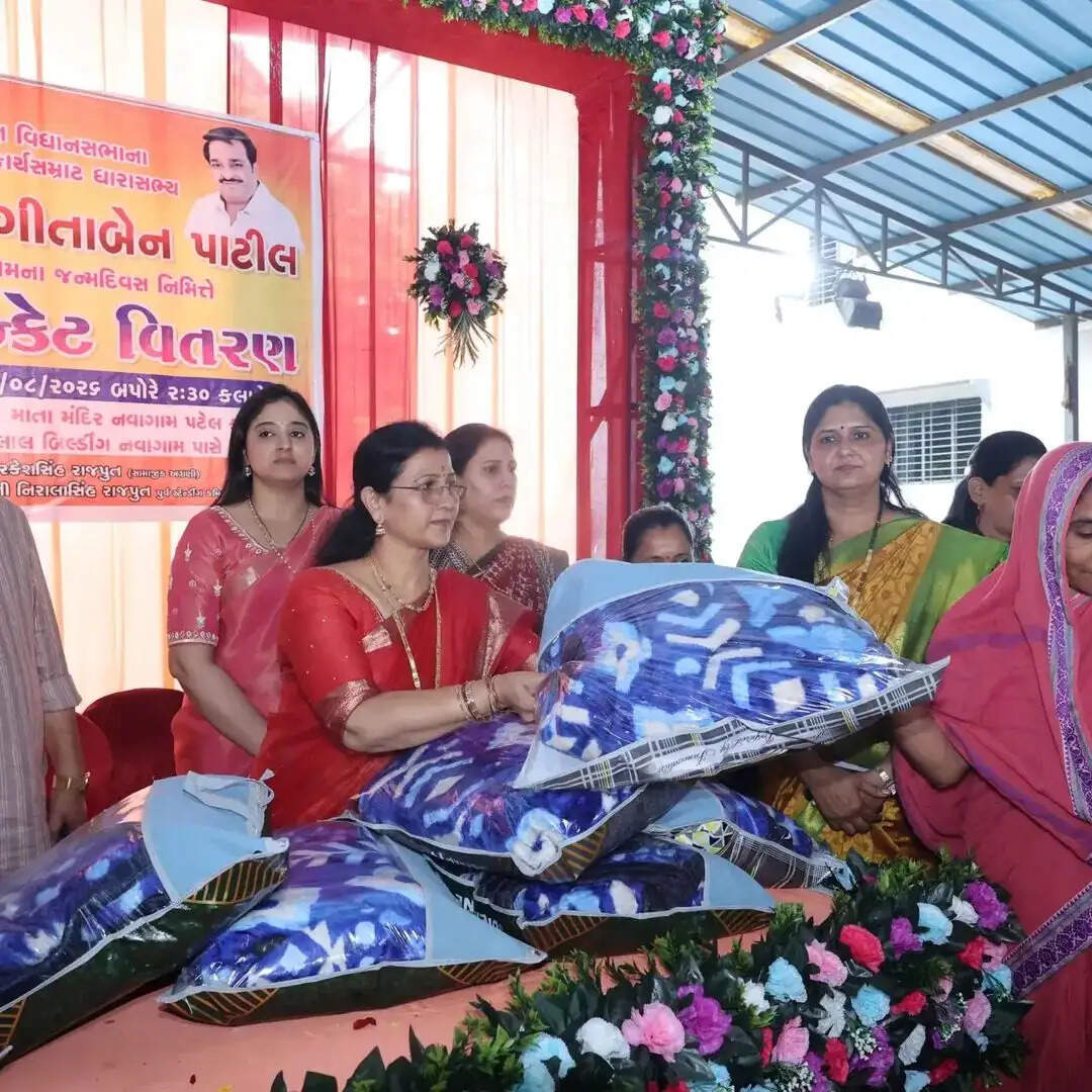 विधायक संगीता पाटिल का जन्मदिन सेवा और धार्मिक आयोजनों के साथ मनाया गया