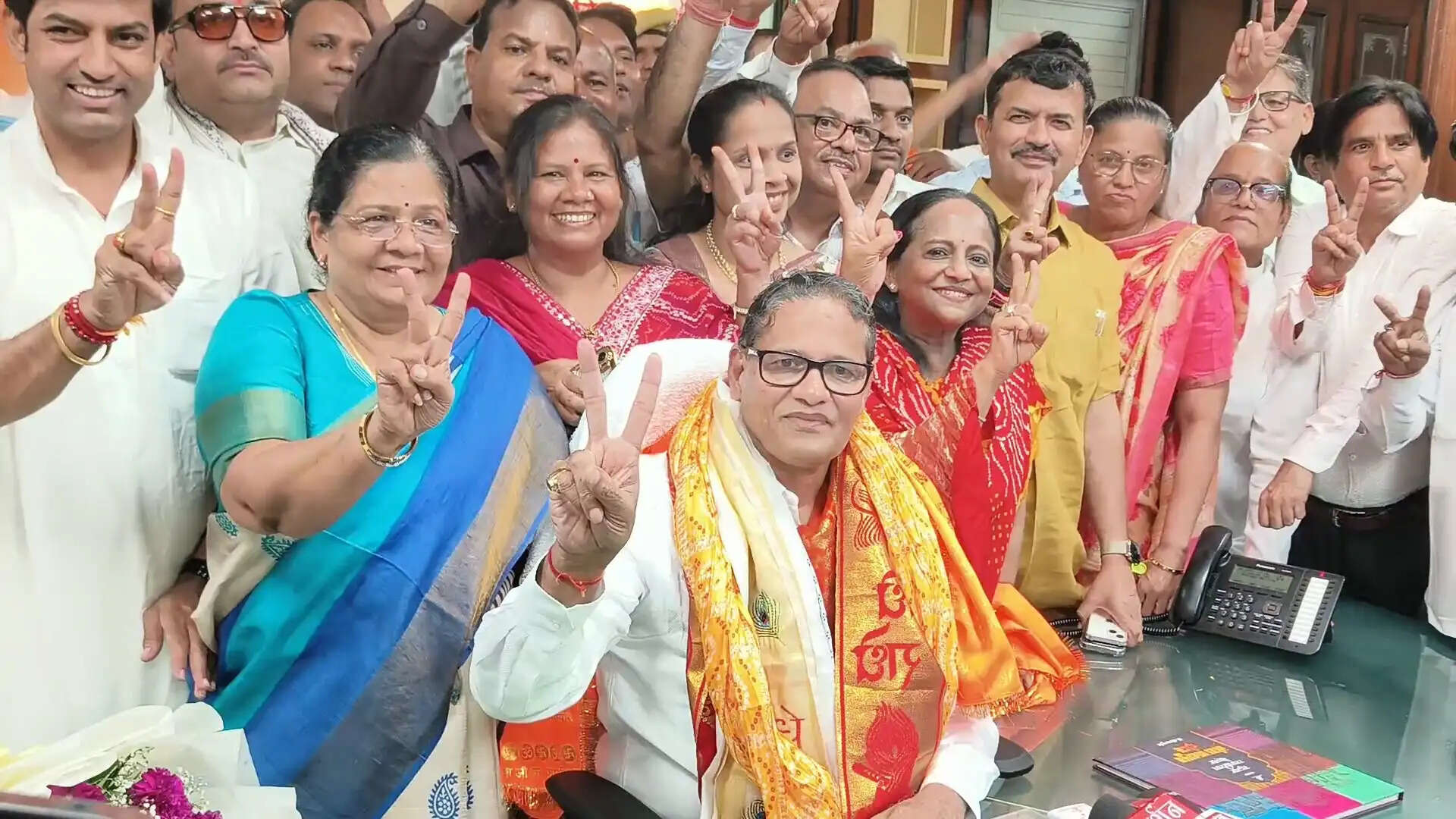 सुनील कोठारी के सिर सजा जयपुर महापौर का ताज