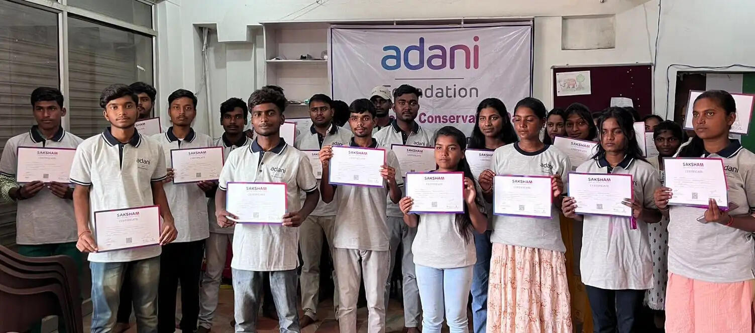 अदाणी फाउंडेशन की कौशल विकास पहल से युवाओं को मिल रहा रोजगार, 510 प्रशिक्षित, 53 को मिली नौकरी