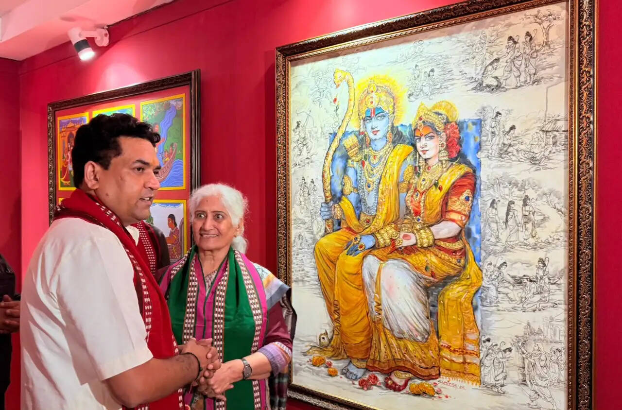 दिल्ली सचिवालय में ‘मनुष्यता के पथ प्रदर्शक श्रीराम’ कला प्रदर्शनी का आयोजन