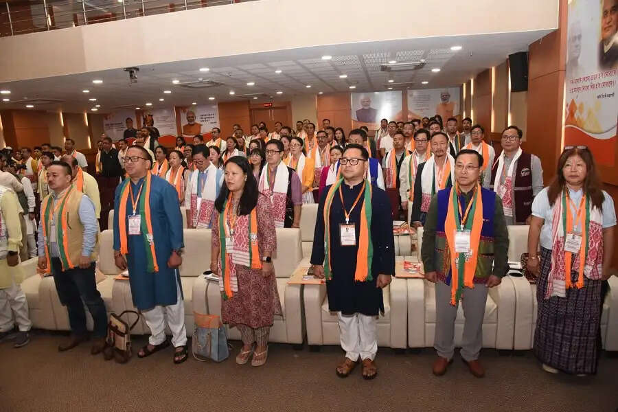 भाजपा मुख्यालय में पंडित दीनदयाल प्रशिक्षण महाअभियान का गुवाहाटी में आयोजन