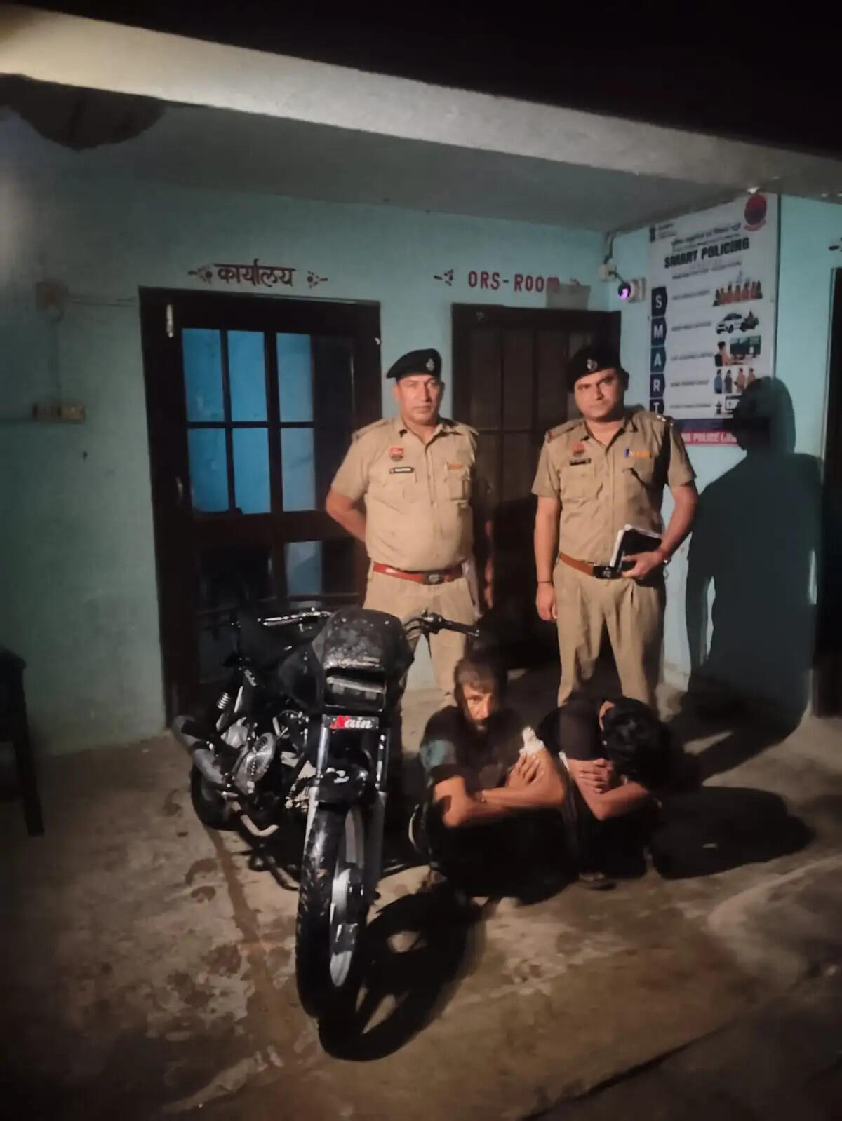 जींद : चोरी की बाइक समेत दो गिरफ्तार