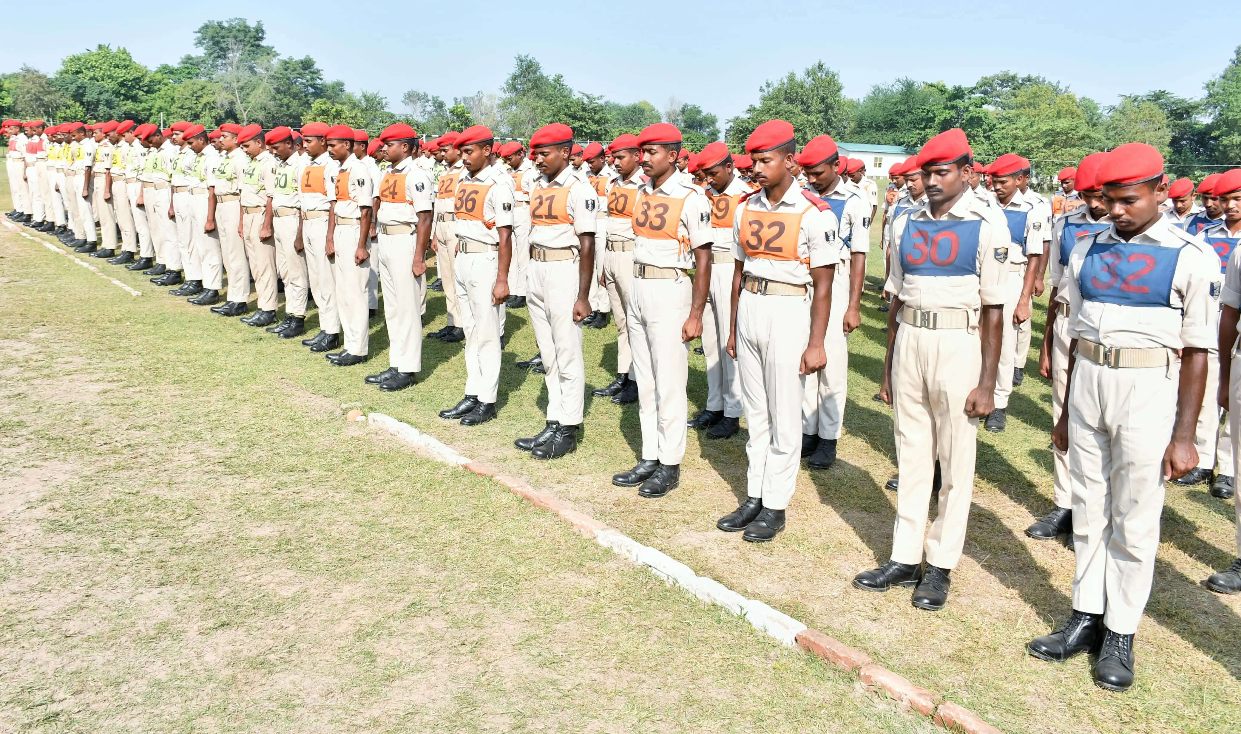 45वीं वाहिनी एसएसबी बीरपुर में शहीद जवानों को दी गयी श्रद्धांजलि