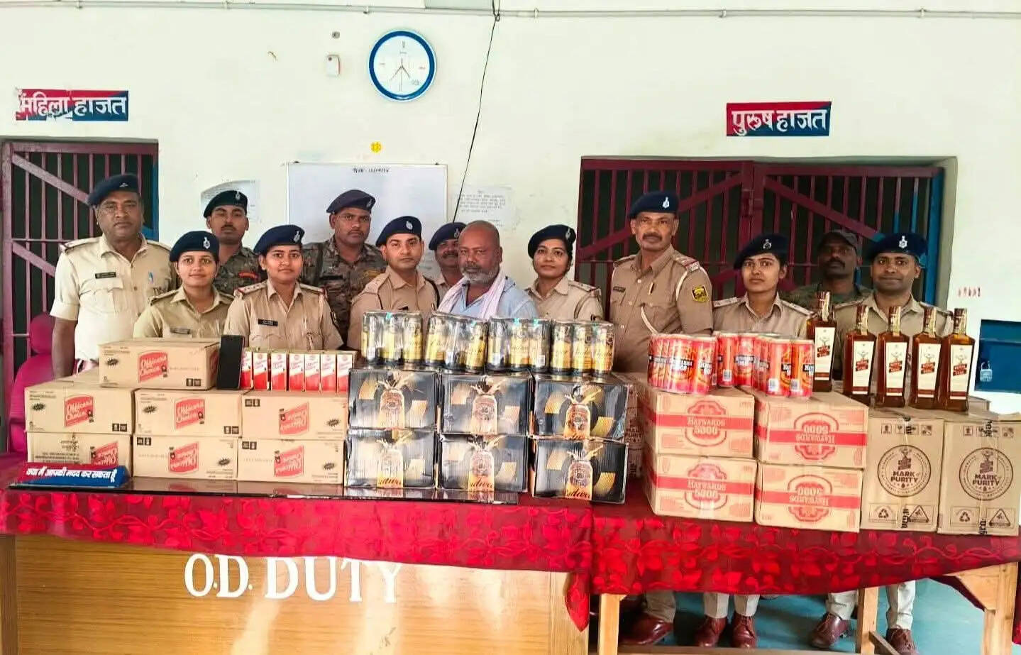 रानीगंज पुलिस ने स्कॉर्पियो में लदे 340 लीटर विदेशी शराब किया बरामद,एक गिरफ्तार