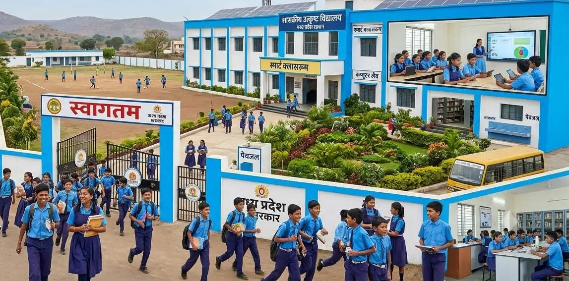 मध्य प्रदेश में तेजी से बदल रही शिक्षा की तस्वीर, निजी स्कूलों से आगे निकले सरकारी स्कूल