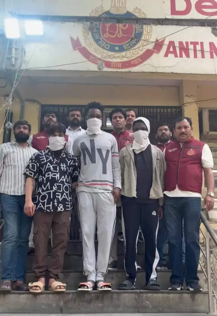 एमडीएमए ड्रग सिंडिकेट का भंडाफोड़, दो नाइजीरियाई समेत चार तस्कर गिरफ्तार