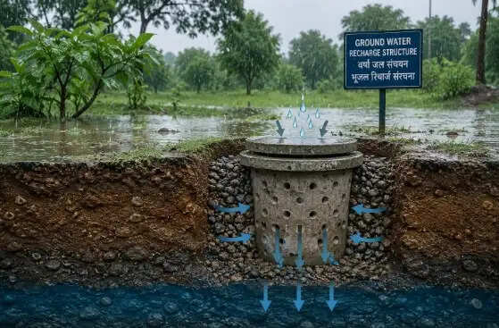 देश में भूजल रिचार्ज दोहन से ज्यादा, दो करोड़ से ज्यादा जल संरक्षण और भूजल रिचार्ज के काम, 69 हजार अमृत सरोवर बने