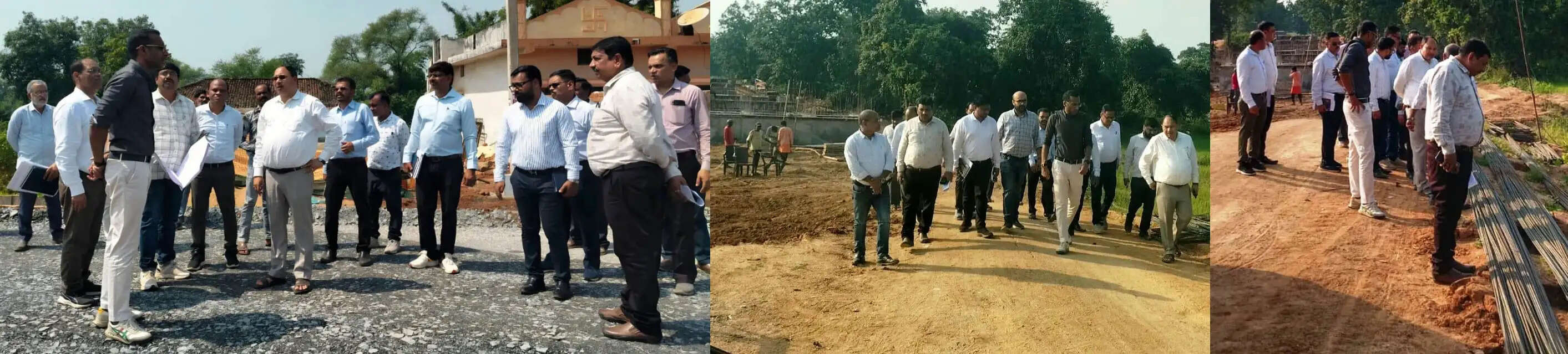 पीडब्ल्यूडी सचिव ने सड़कों, पुलों और भवनों का किया निरीक्षण, दिए आवश्यक निर्देश