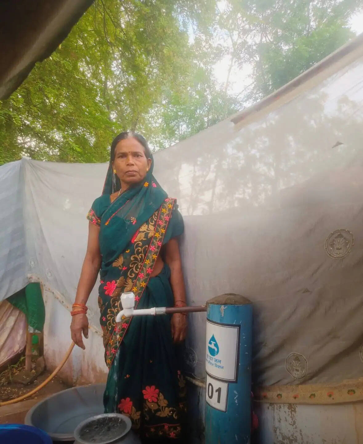 पंडरवाही में 94 परिवारों के घर पहुंचा नल का पानी, बदली ग्रामीणों की दिनचर्या