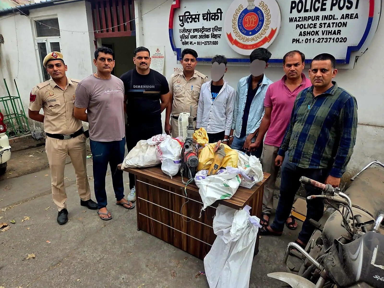 अशोक विहार में ‘डोरेमोन गैंग’ का पर्दाफाश, दो बदमाश गिरफ्तार, 11 मामलों का खुलासा