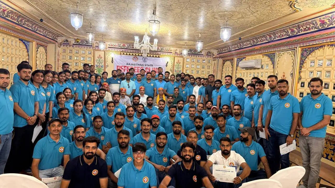 राज्य हैंडबॉल रेफरी क्लिनिक समारोह में 98 प्रतिभागियों को मिला प्रशिक्षण व प्रमाण-पत्र